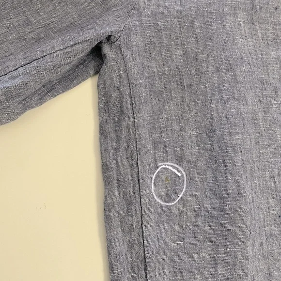 Linen Chambray Jumpsuit - Picture 7 of 10